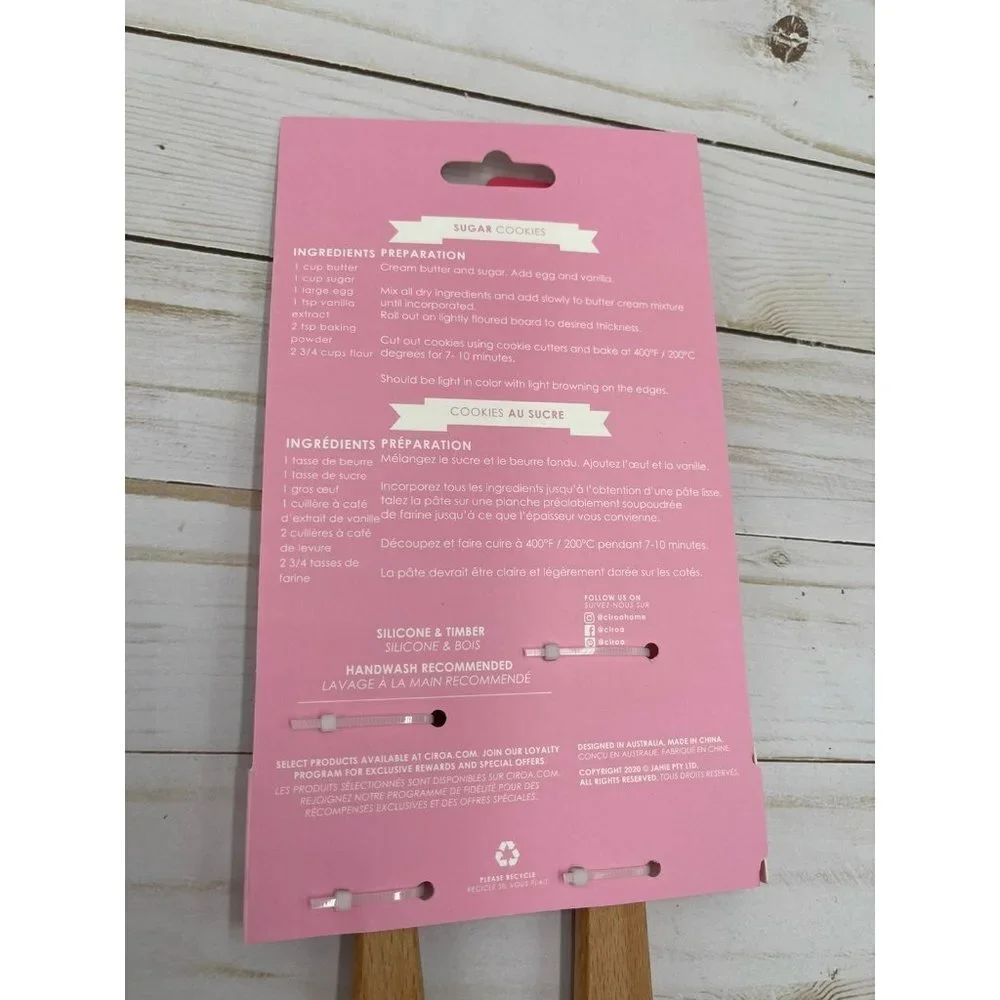 Valentines Bee Mine spatula set NEW decorative cooking Silicone hearts
